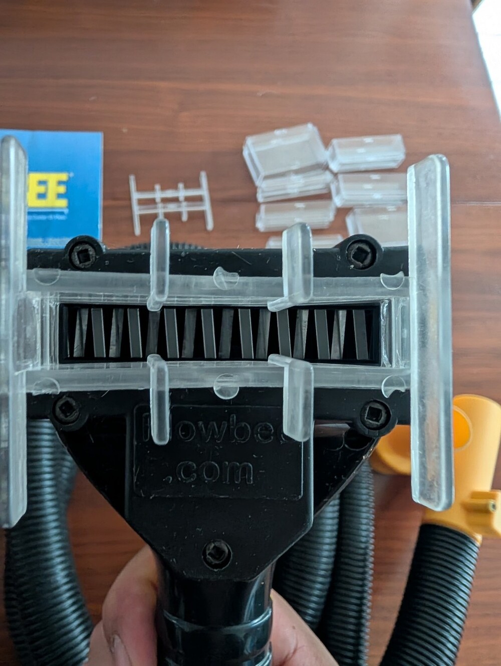 Flowbee Home Haircutting System Clipper Head & Hose With Accessories Pre Owned - Picture 7 of 11